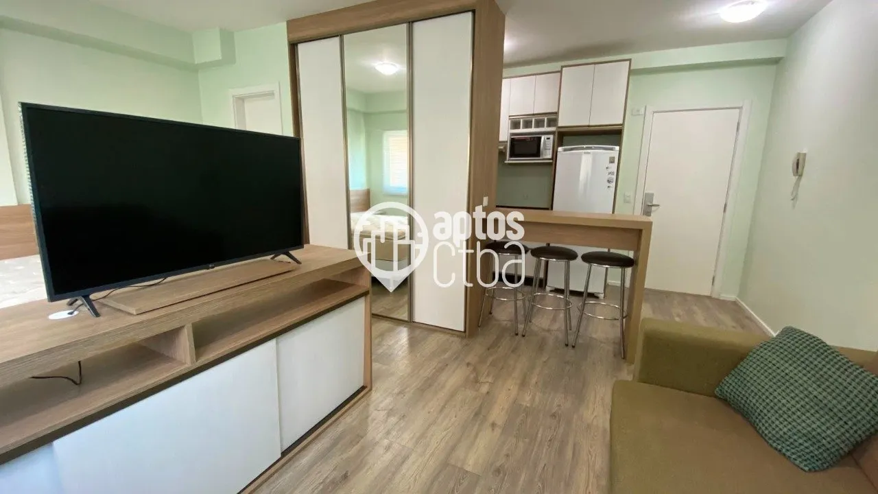 Furnished studio with 1 parking space and American kitchen — photo 12
