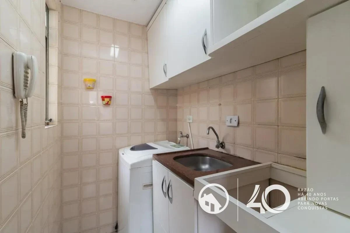 One-bedroom apartment with a washing machine in Curitiba — photo 4