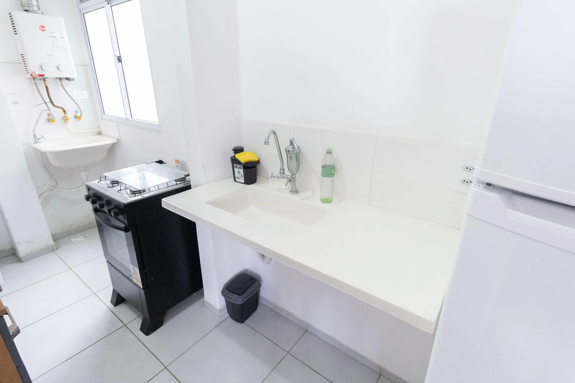 Furnished apartment, 45 m², with a washing machine