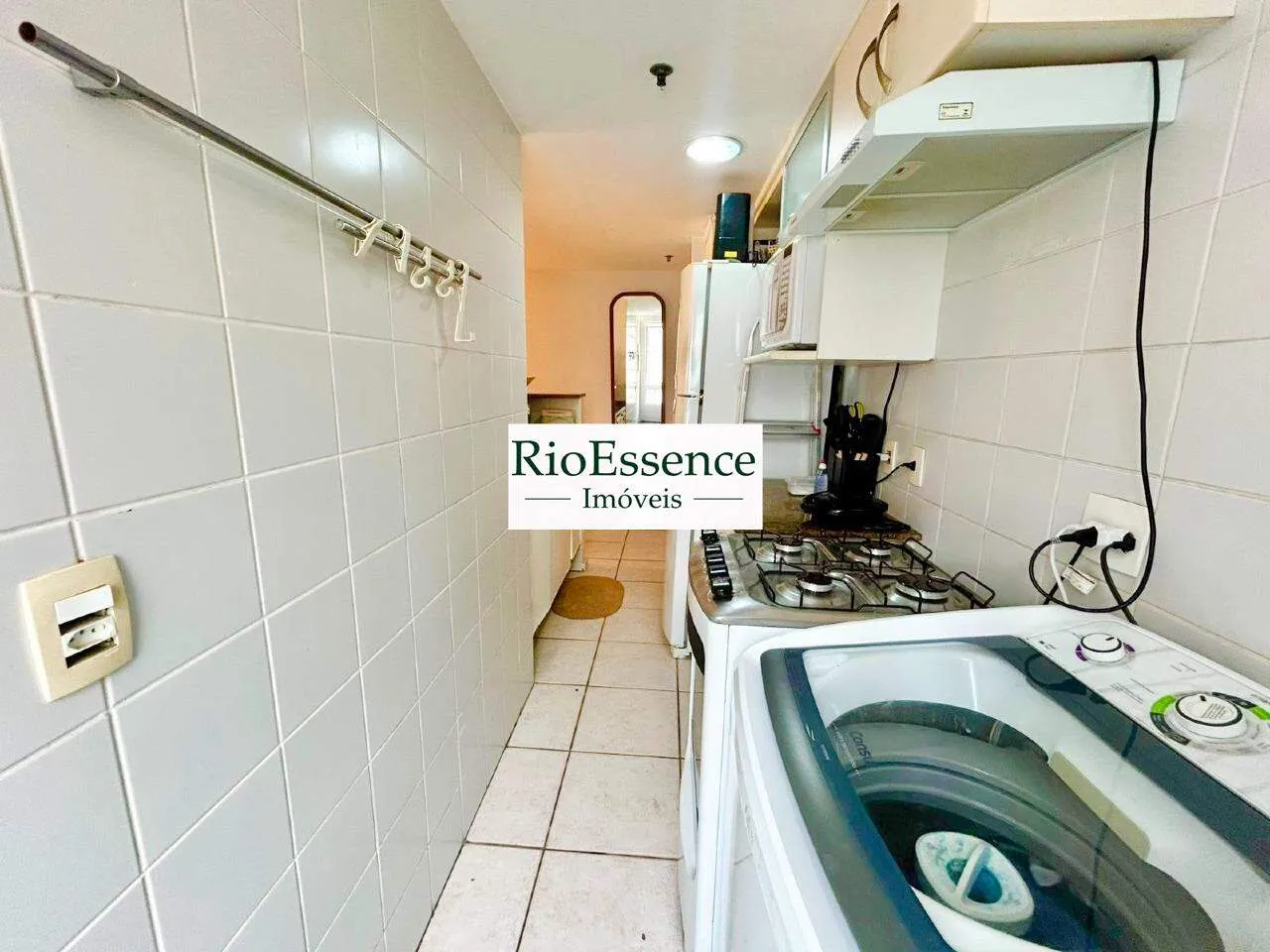 Apartamento de 1 quarto, 1 banheiro com varanda e gás — photo 19