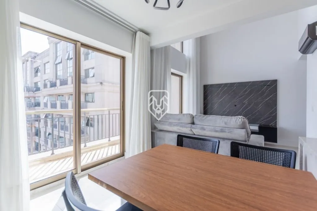 Apartamento mobiliado com cozinha em conceito aberto e 1 vaga — photo 8