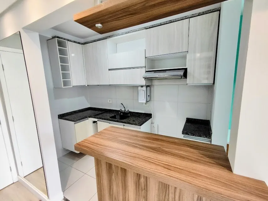 Apartamento com 2 quartos e 55 m² com cozinha americana — photo 4