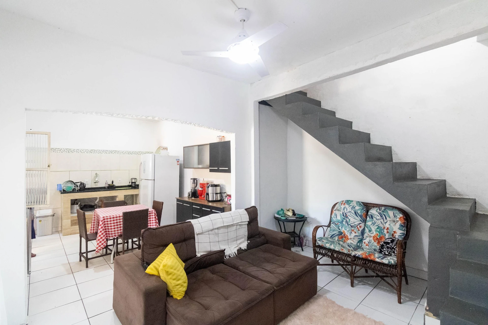 Furnished house with 2 bedrooms and private garden