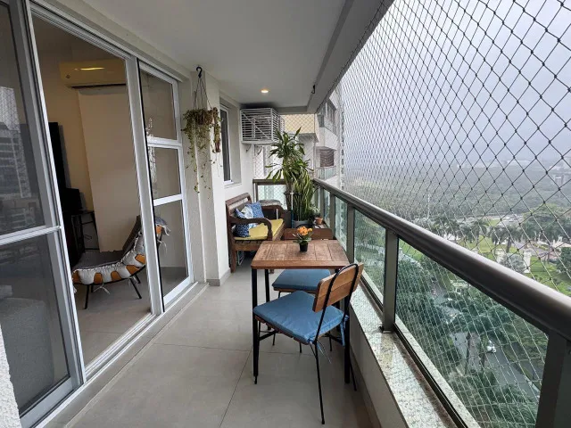 Furnished 3-bedroom apartment with open-plan kitchen — photo 13