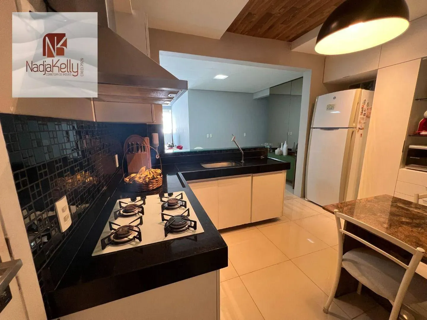 Apartamento de 2 quartos com máquina de lavar, Manaíra