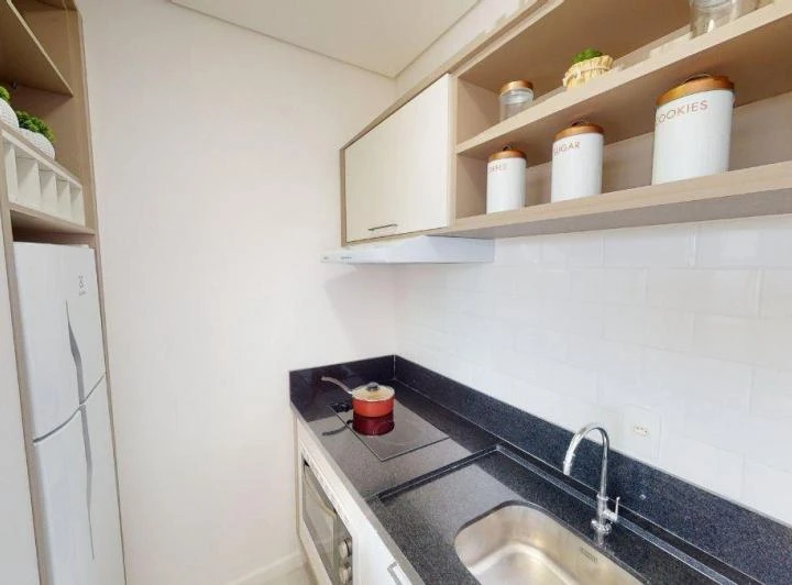 Furnished 30 m² apartment with 1 bedroom and balcony — photo 2