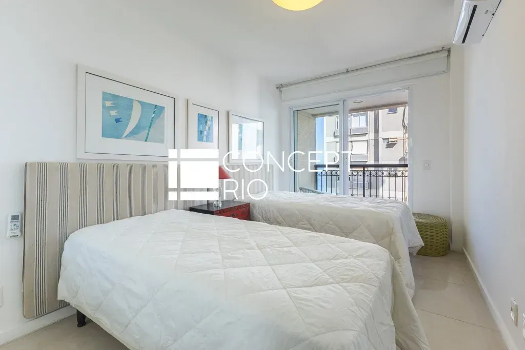 Furnished 2-bedroom apartment with 2 bathrooms — photo 14