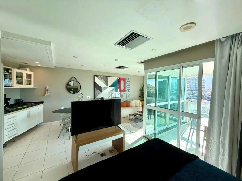 Apartamento mobiliado com cozinha americana e varanda — photo 7