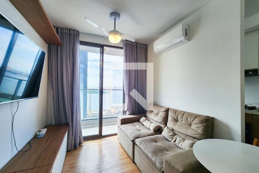 2-bedroom apartment with a water view in Rio de Janeiro