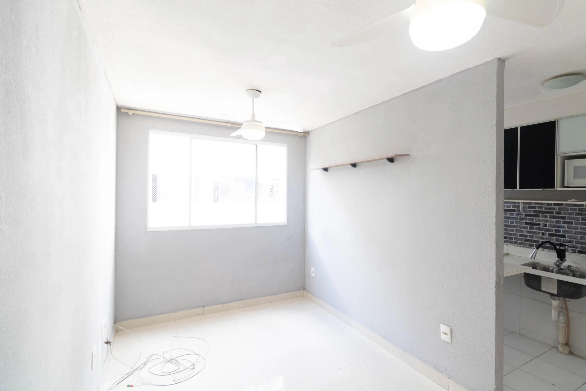 Apartamento de 2 quartos com churrasqueira privativa