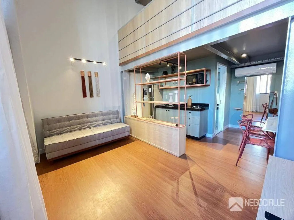 Loft mobiliado de 45 m² com cozinha americana a gás — photo 14