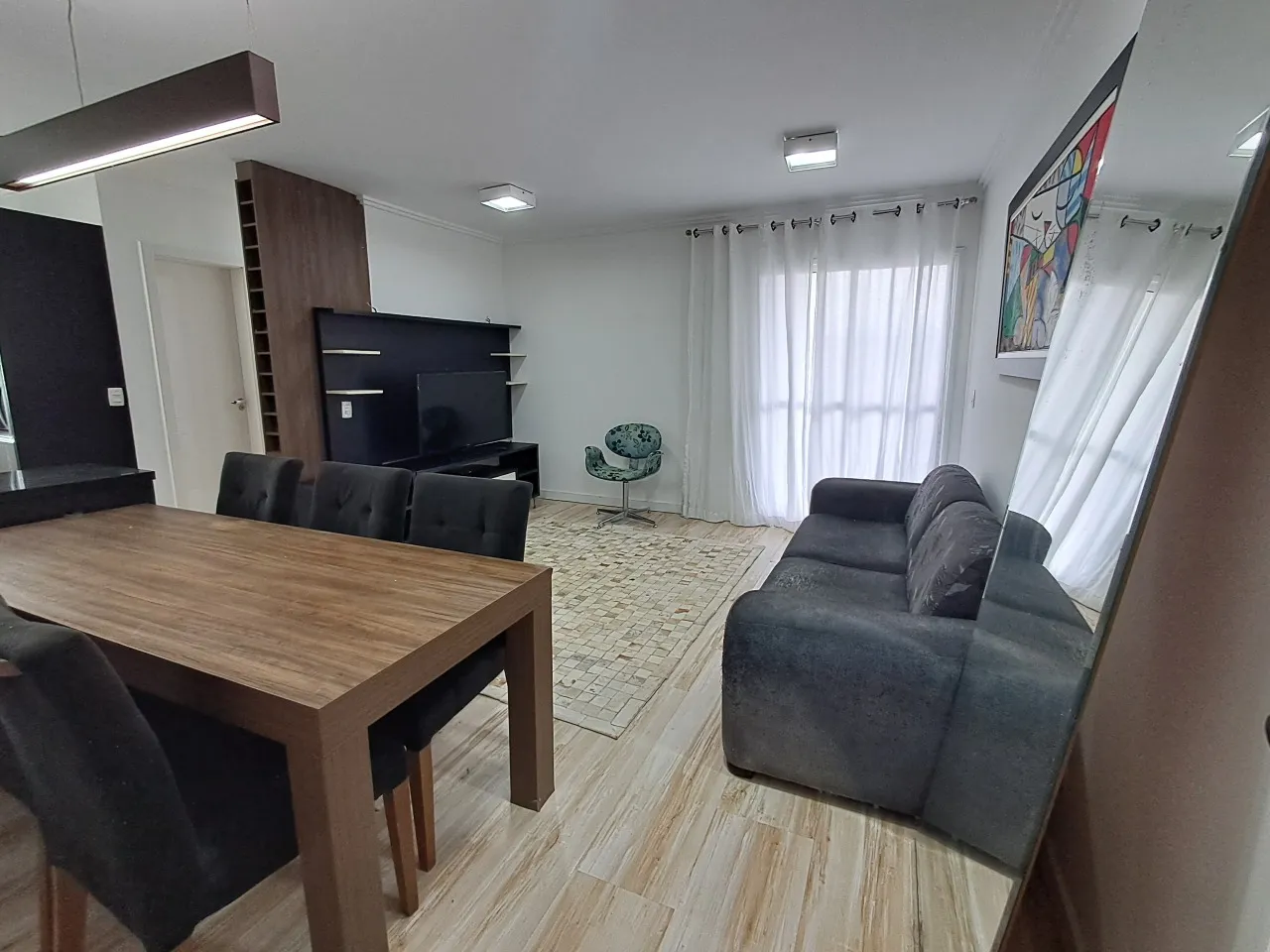 Furnished apartment, 69 m², with a washing machine