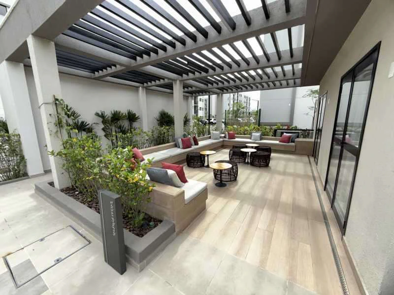42 m² apartment with 2 bedrooms and private BBQ — photo 5