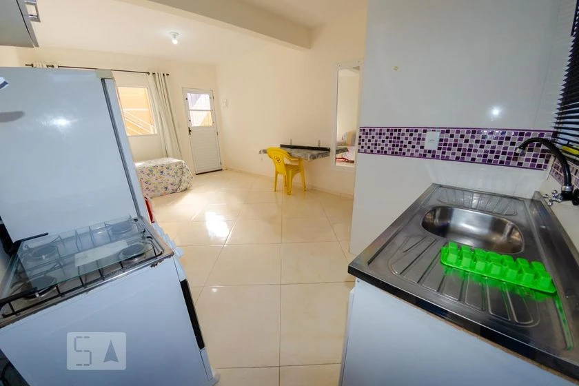 Studio mobiliado com 1 quarto e 1 banheiro — photo 12
