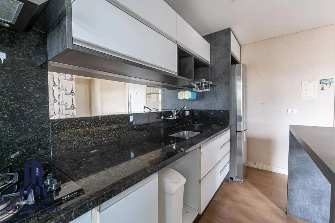 One-bedroom apartment with a washing machine in Curitiba — photo 14