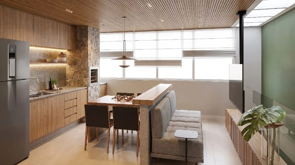Apartamento mobiliado com 1 quarto e cozinha americana — photo 9
