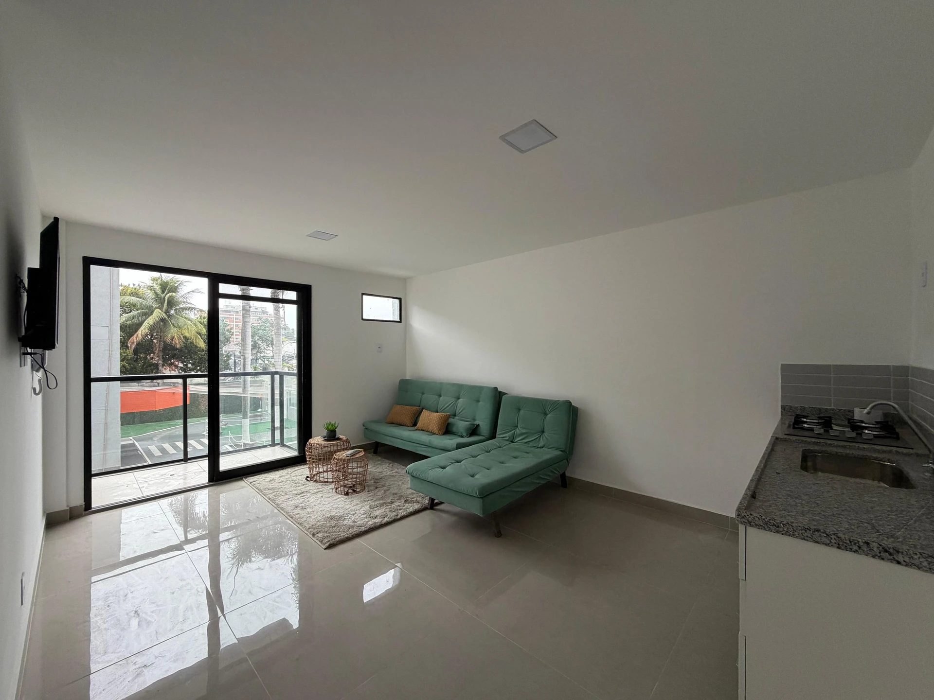 Apartamento amueblado de 1 dormitorio y cocina integrada — photo 5