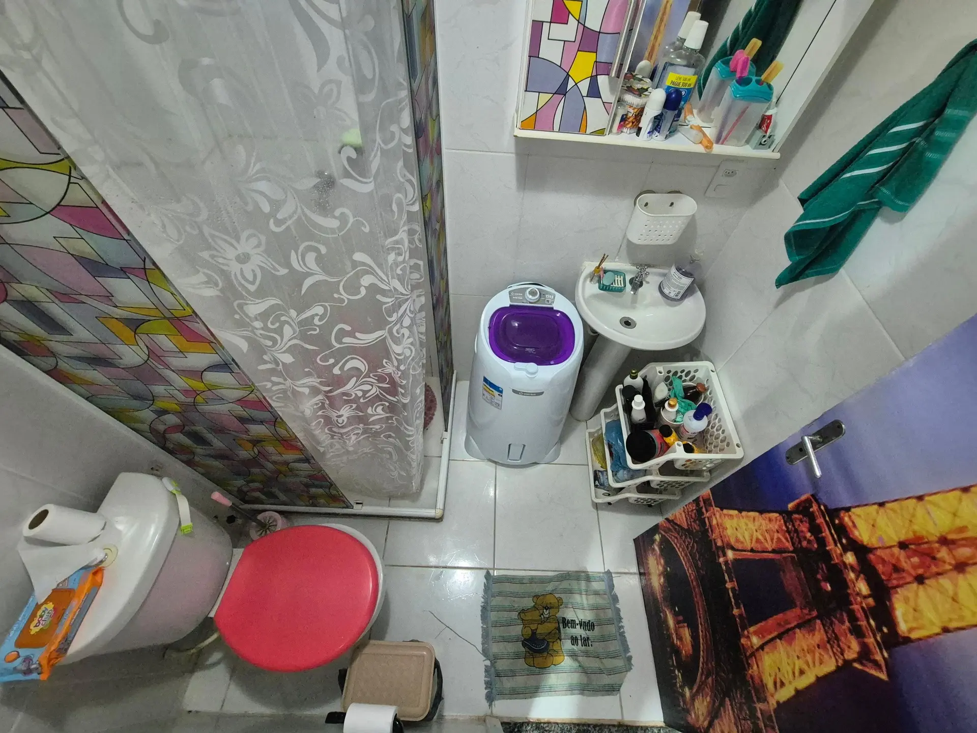 Washing machine in a one-bedroom apartment, 45 m² — photo 8
