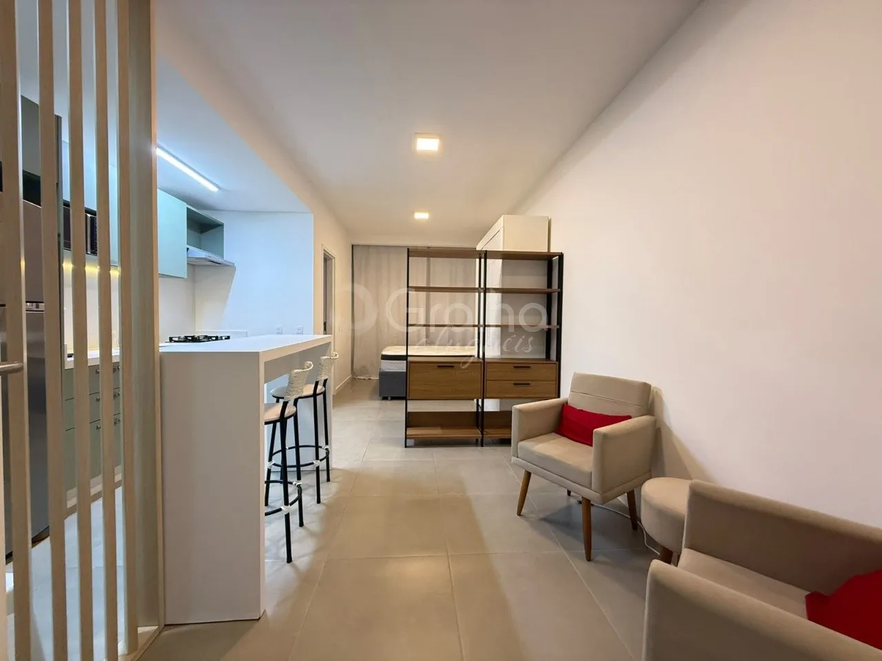 Furnished studio, 33 m², with a washing machine — photo 5