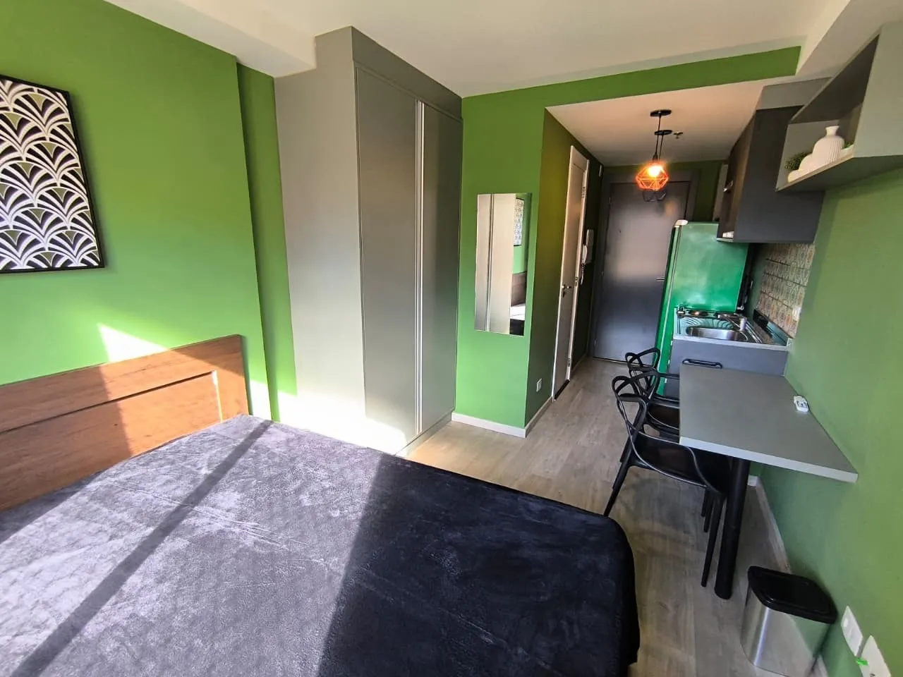 Apartamento mobiliado de 34 m² com 1 quarto e cozinha americana — photo 3