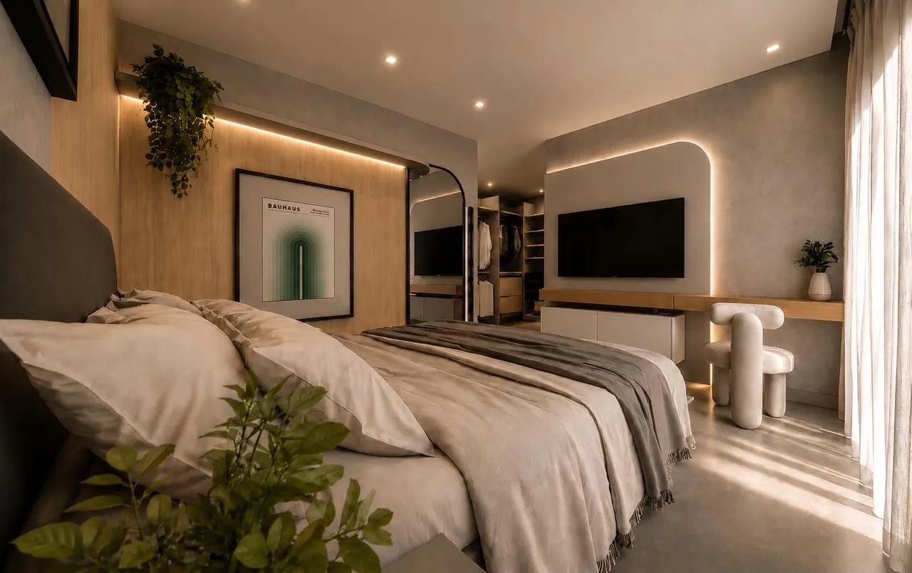 Condominium house with 3 bedrooms and open-plan kitchen — photo 3