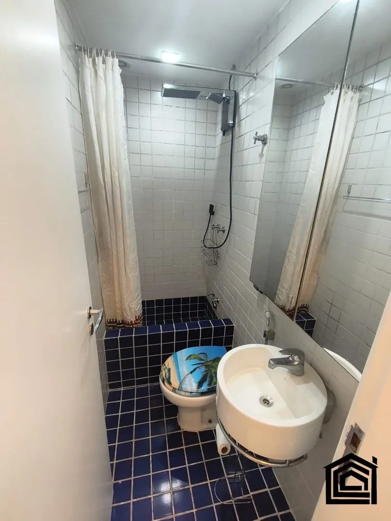 Furnished 77 m² apartment with 3 bedrooms and balcony — photo 26