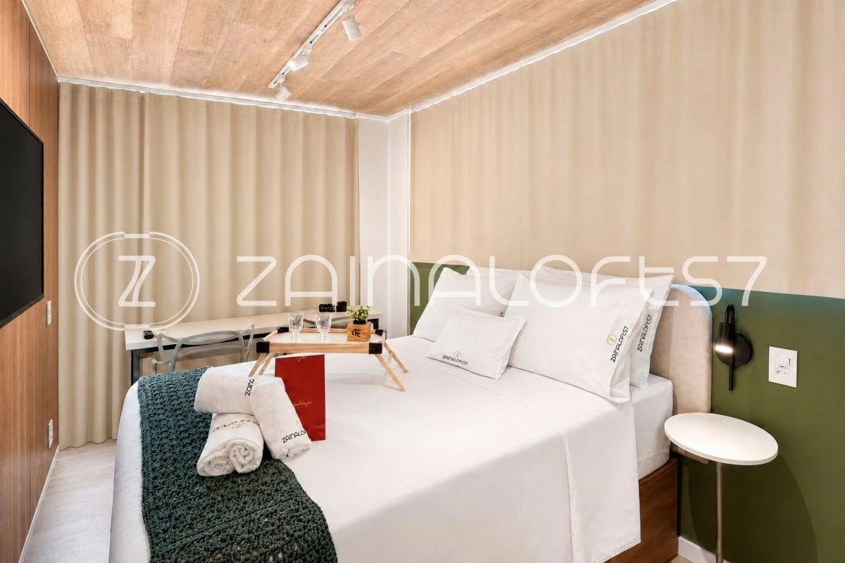 Apartamento mobiliado de 58 m² com 1 suíte e varanda fechada — photo 29