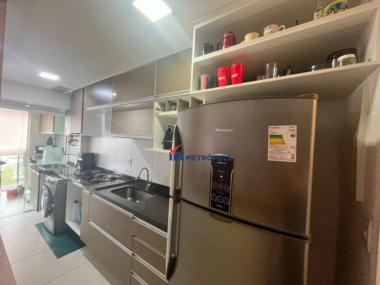 Furnished apartment with 3 bedrooms and an American-style kitchen 72 m² — photo 10