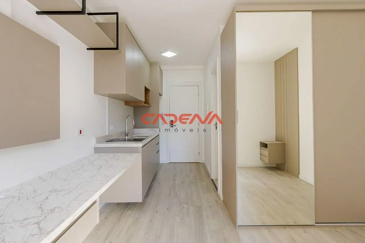 Studio de 39 m² com sacada, cozinha americana e sem vaga — photo 26