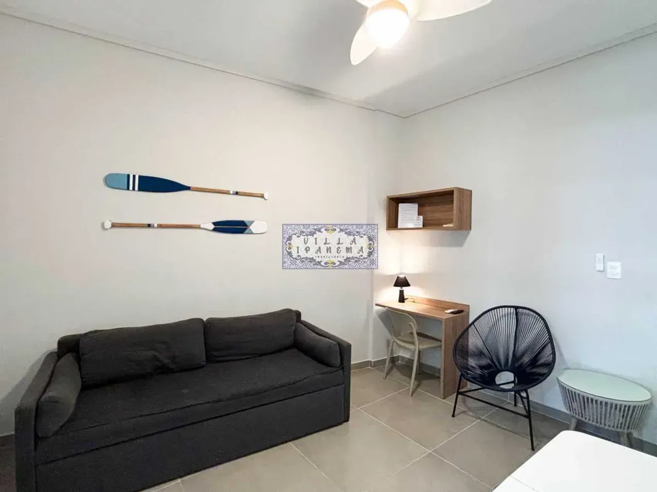 1-bedroom apartment with A/C and building elevator