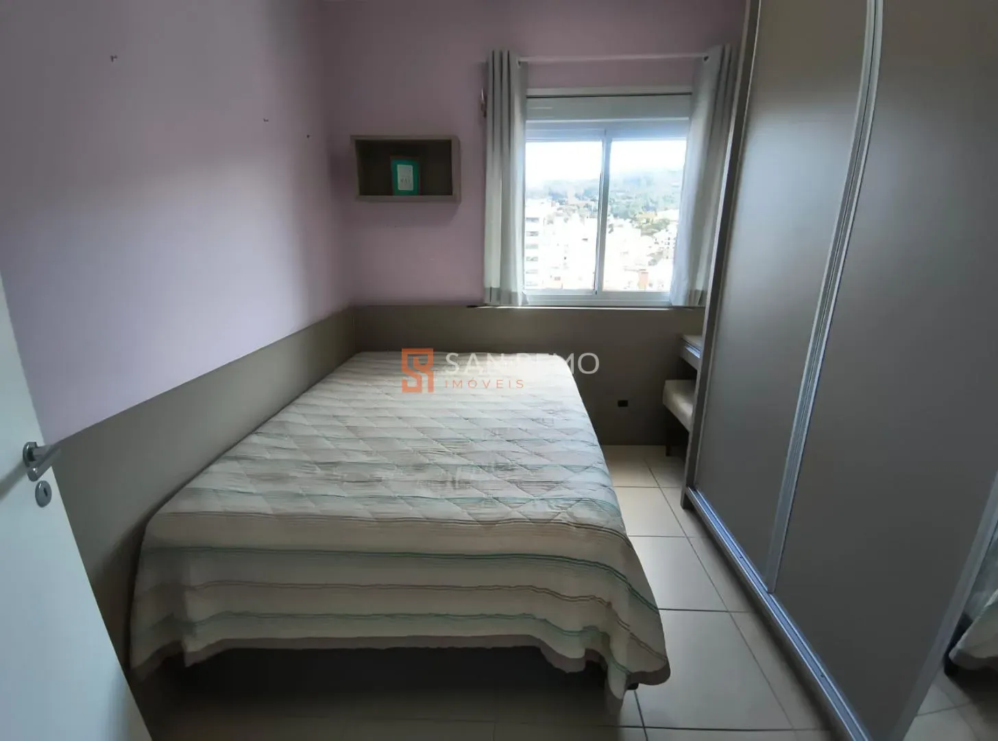 Apartamento amueblado de 3 dormitorios con 1 suite, 82 m²