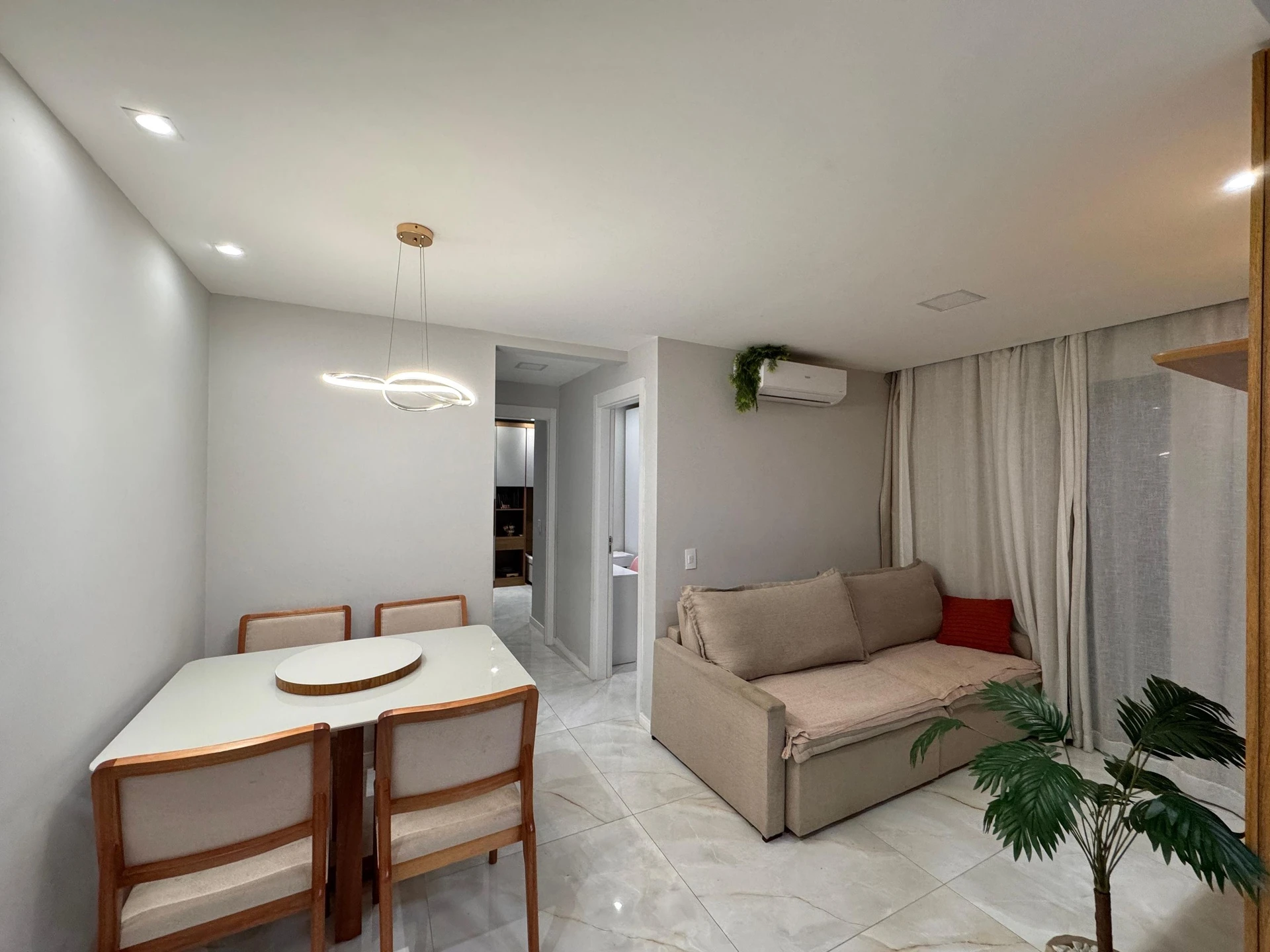 Home office in a 2-bedroom apartment, 58 m² — photo 7