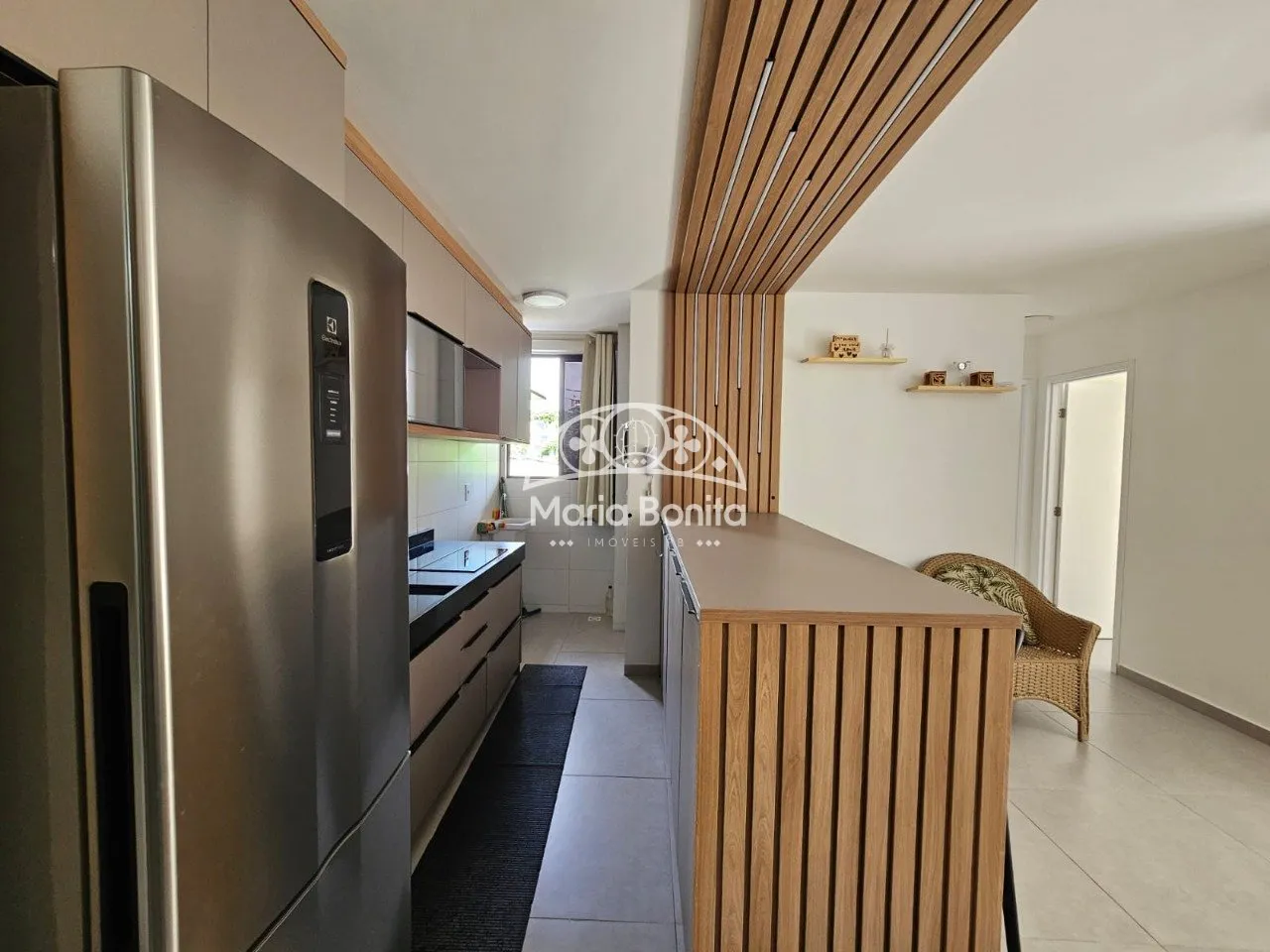 Furnished 60 m² apartment with 2 bedrooms and 1 en-suite