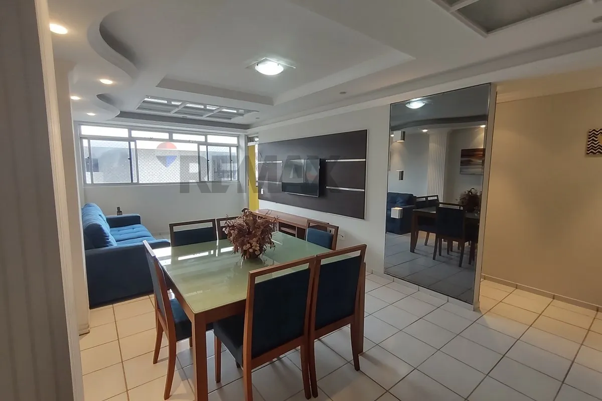Apartamento amueblado de 3 habitaciones y piscina comunitaria