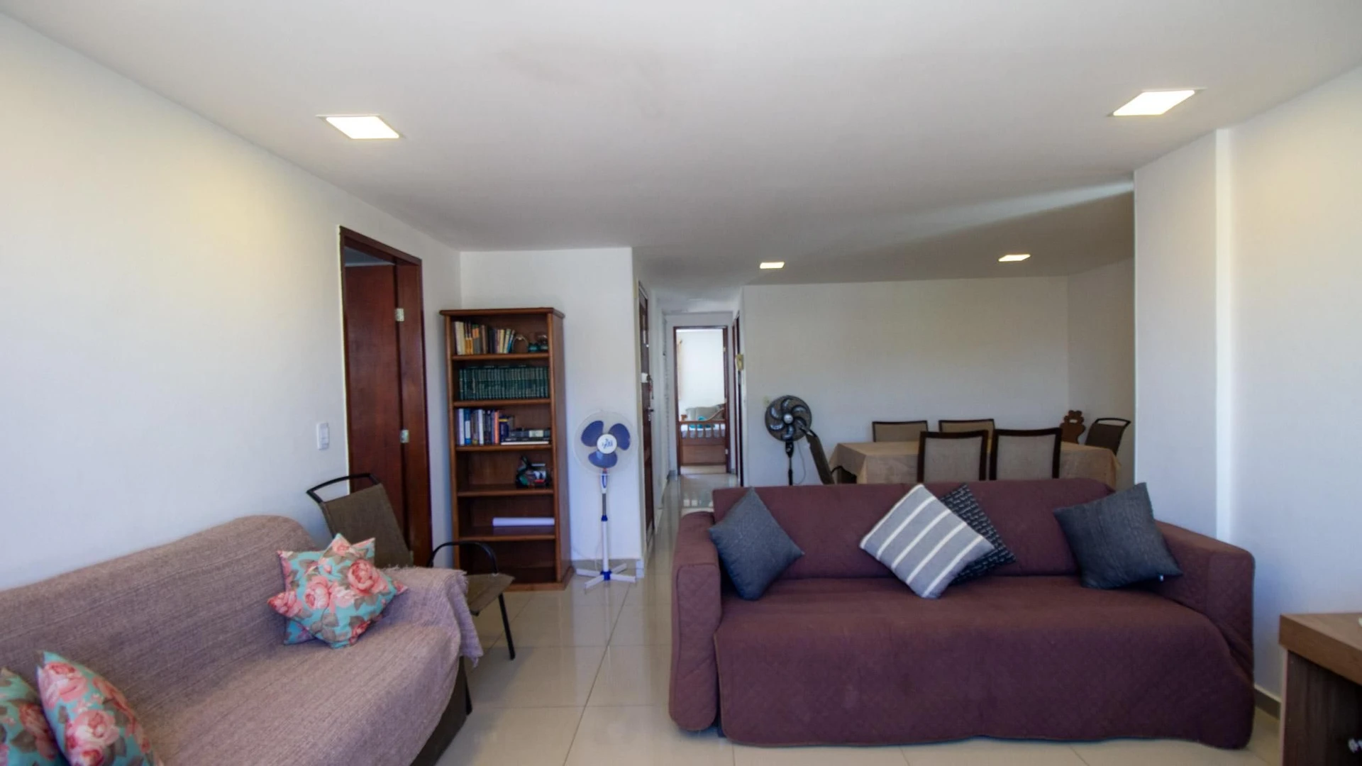 Apartamento mobiliado de 3 quartos com varanda e vista — photo 2
