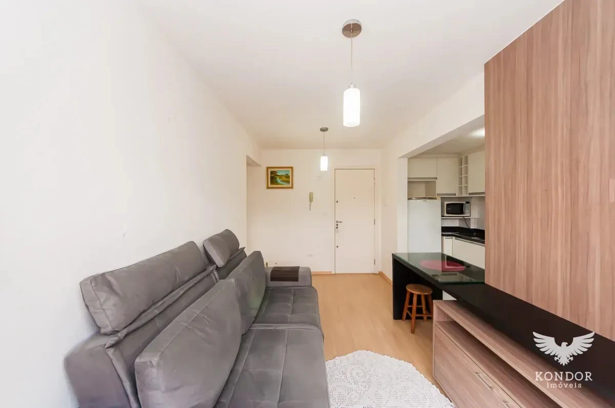 One-bedroom apartment with a washing machine in Curitiba — photo 9