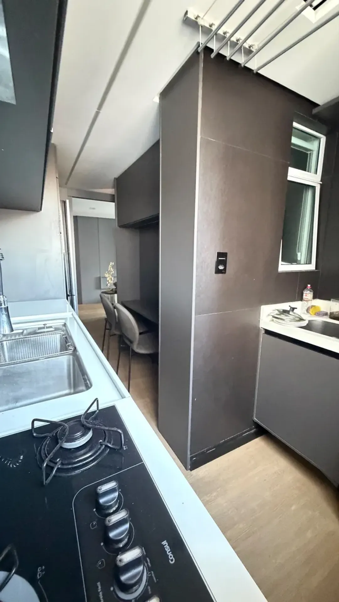 Furnished apartment, 100 m², with a washing machine — photo 14