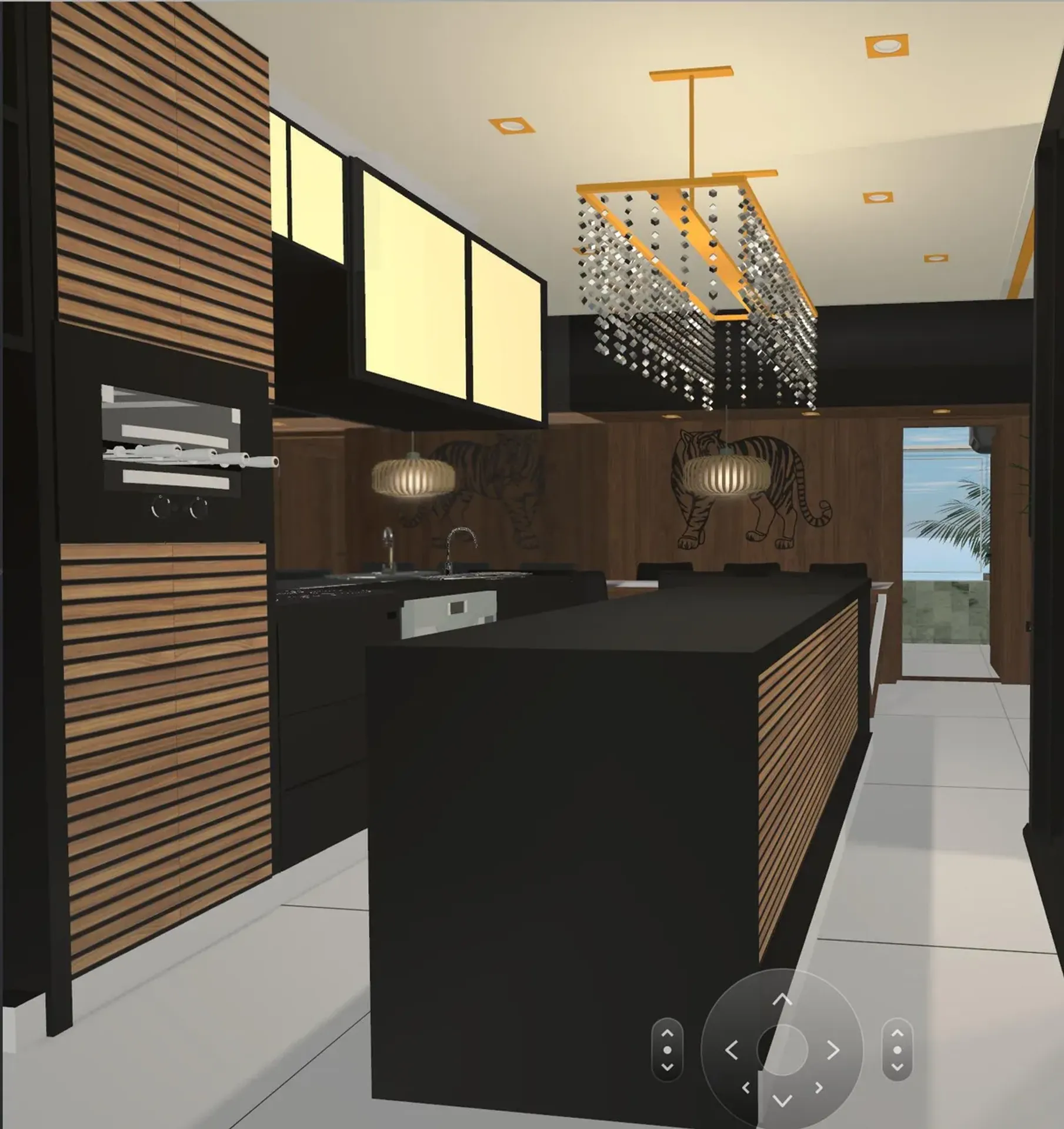 Панорамные окна и 2 спальни: квартира 160 м² — photo 2