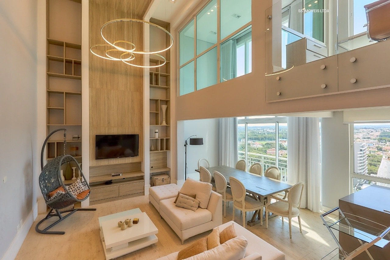 Departamento con ventanales de piso a techo en Curitiba — photo 23