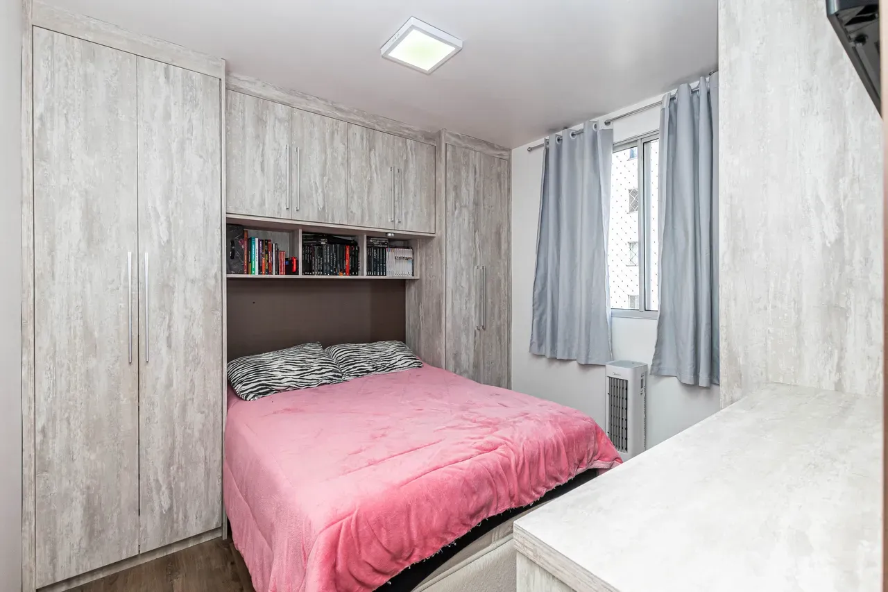 2-bedroom apartment with a washing machine in Curitiba — photo 18