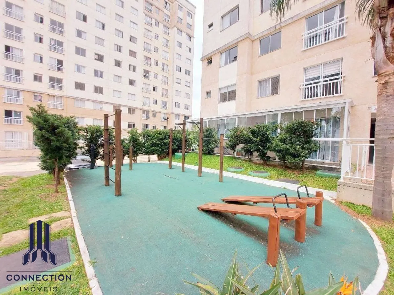 2-bedroom apartment with a washing machine in Curitiba — photo 14