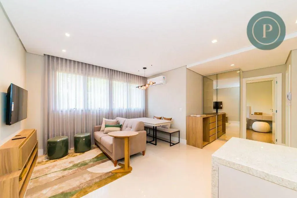 Furnished 43 m² apartment with 1 bedroom and 1 parking spot