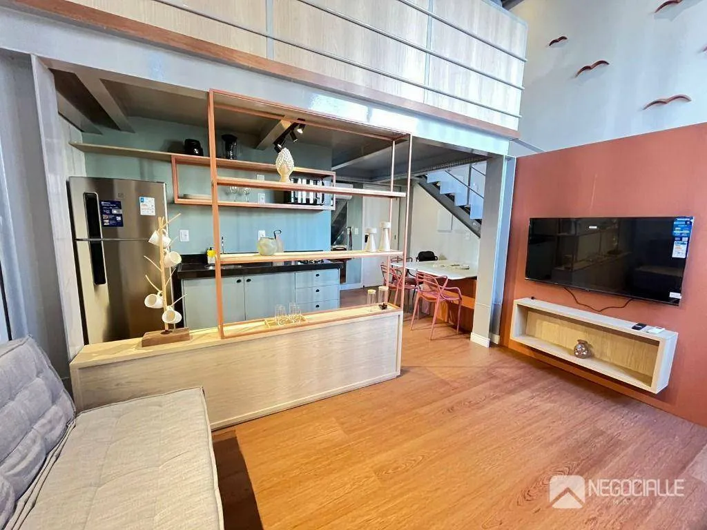 Loft mobiliado de 45 m² com cozinha americana a gás — photo 2