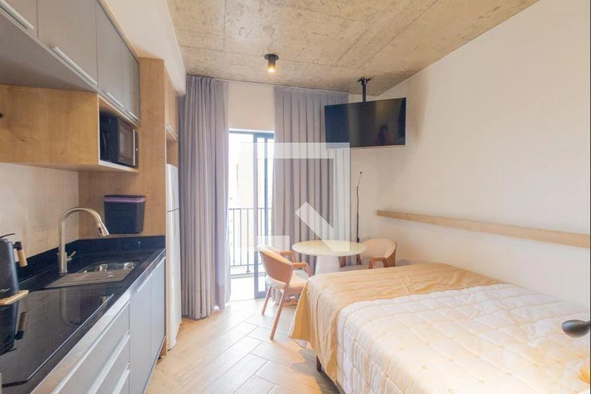 Furnished 1-bedroom apartment with balcony barbecue grill — photo 5