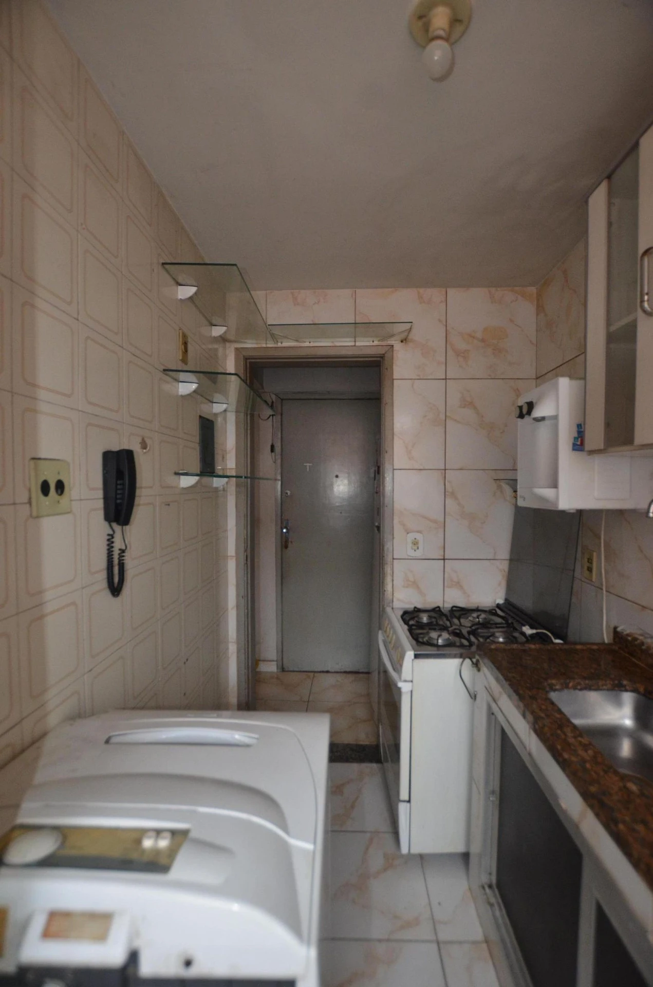 1 quarto e máquina de lavar: apartamento de 45 m² — photo 17