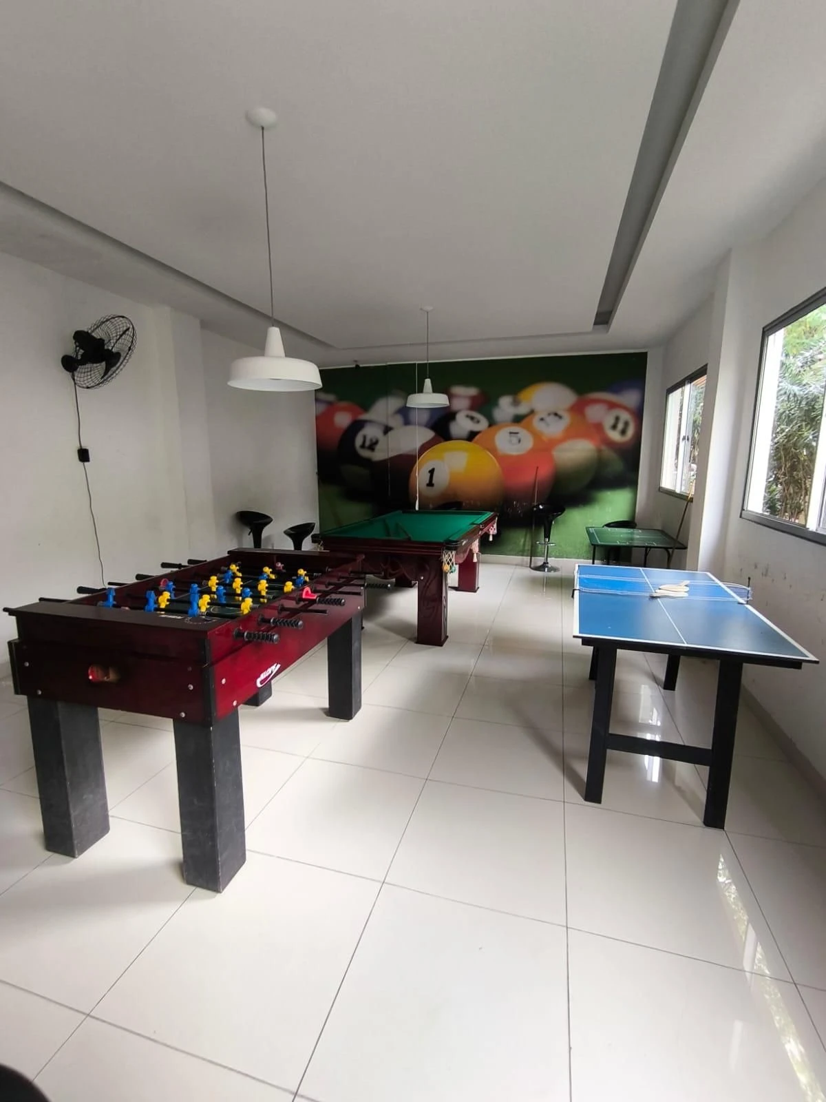 2-bedroom apartment in a building with a pool — photo 32
