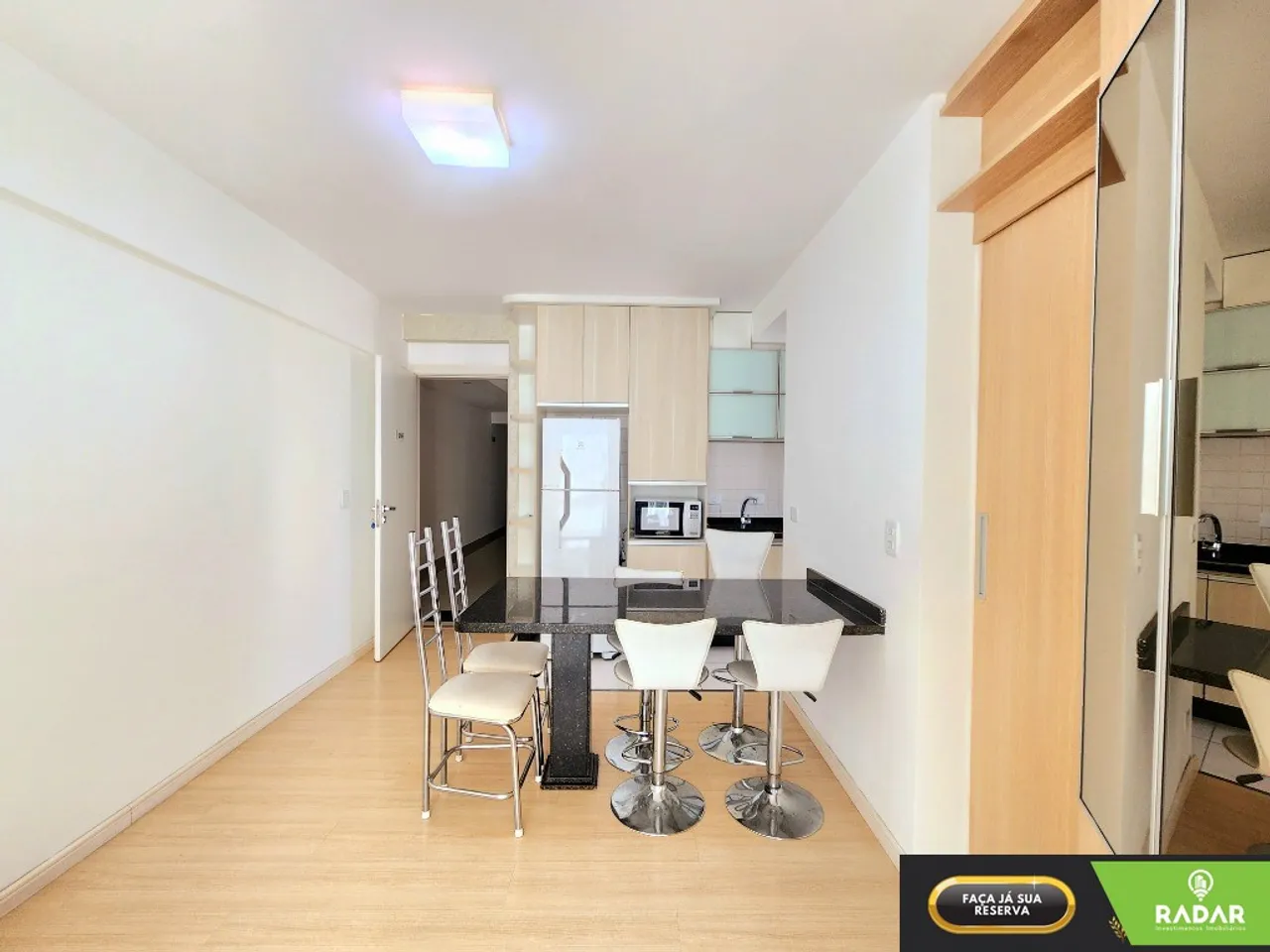 Apartamento mobiliado com 1 dormitório e varanda — photo 6