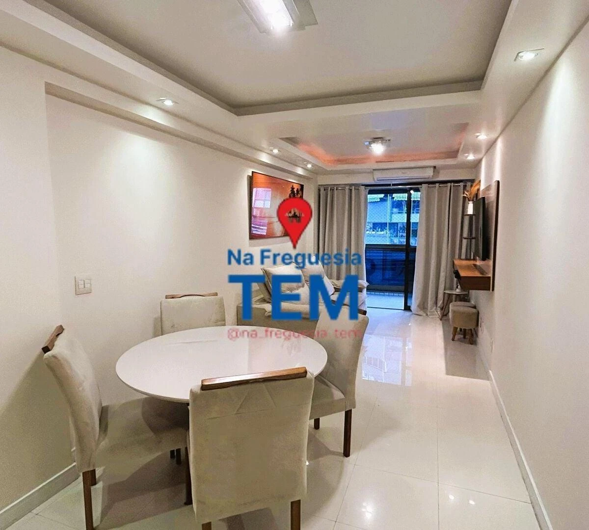 Furnished 3-bedroom apartment with 96 m² and 2 parking spots — photo 10
