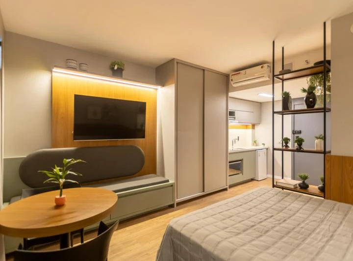 Apartamento de 27 m² com sauna no prédio — photo 8
