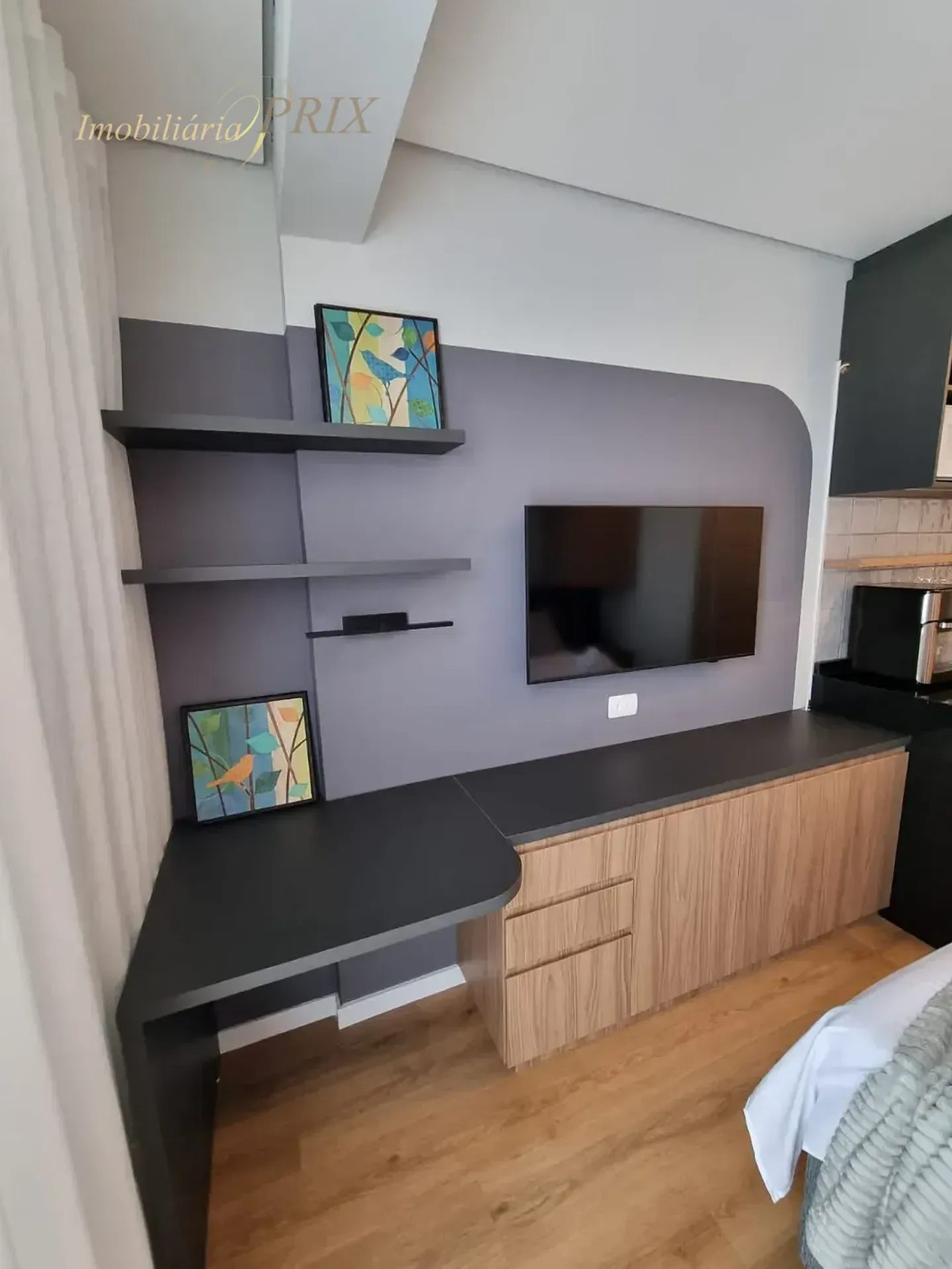 Studio mobiliado, 20 m², com espaço de home office — photo 8